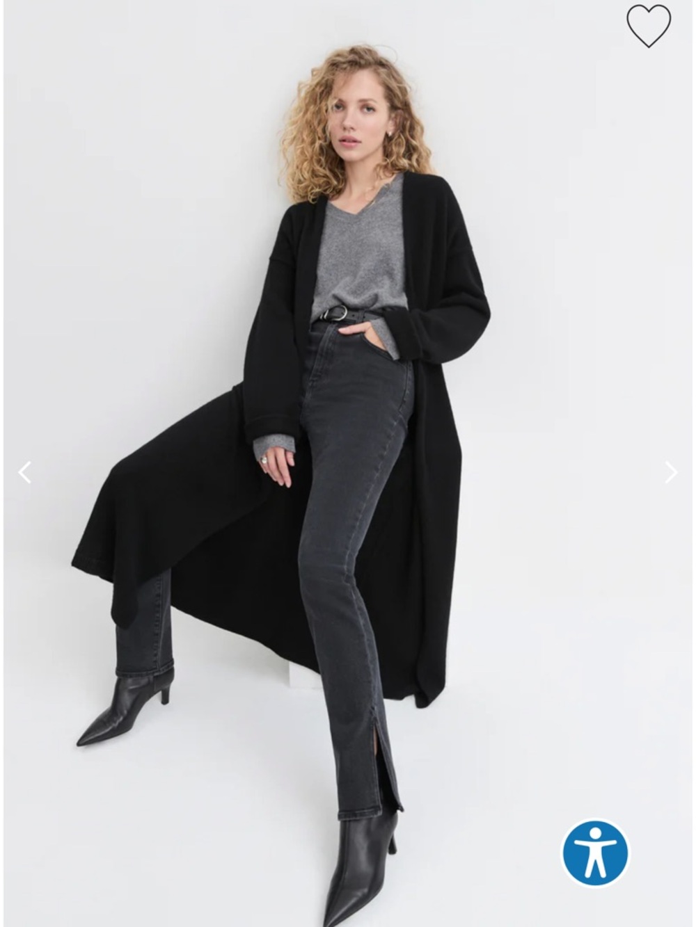 Favorite Daughter Valentina Slit Tower Jeans